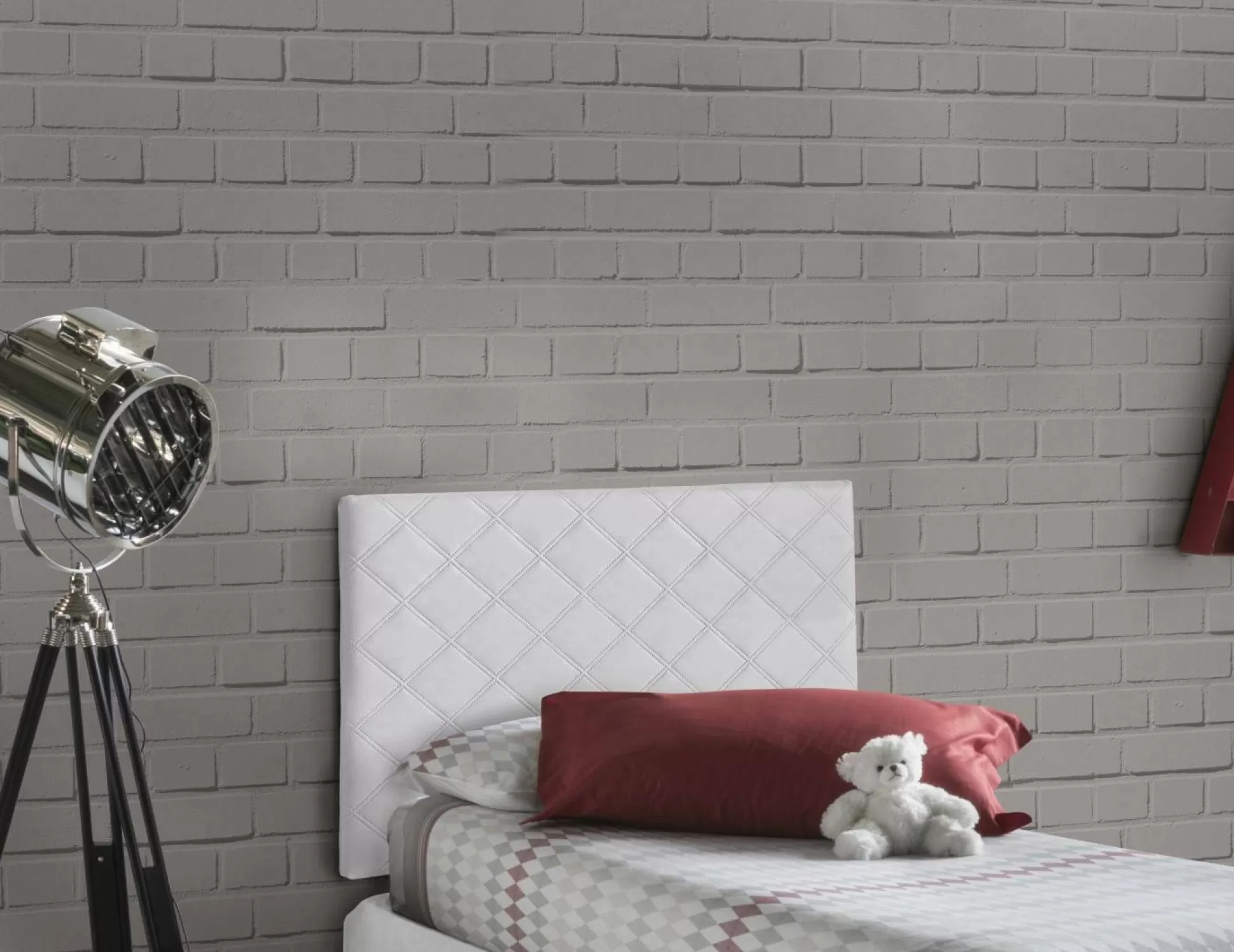Dmora Letti Singoli<Testiera letto Arak, Cm 90x60,