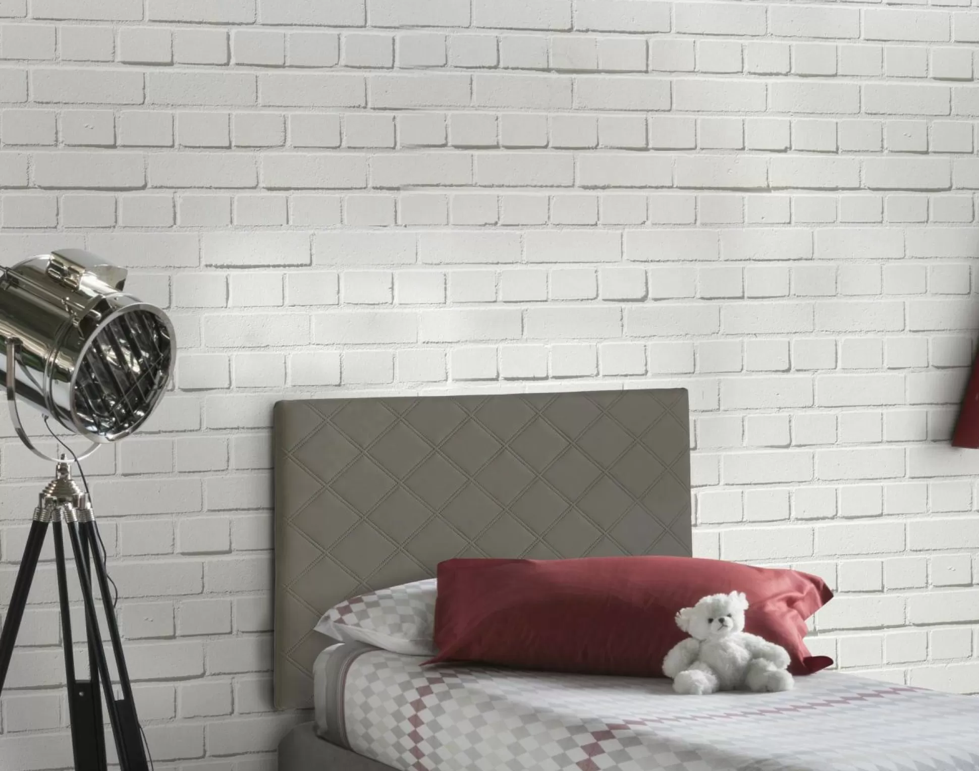 Dmora Letti Singoli<Testiera letto Arak, Cm 90x60,