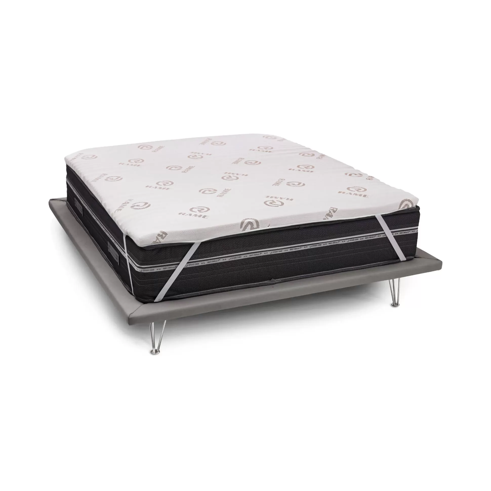 Dmora Topper Matrimoniali<Topper matrimoniale Afella, Anti acaro e Anallergico, Cm 160x200h5