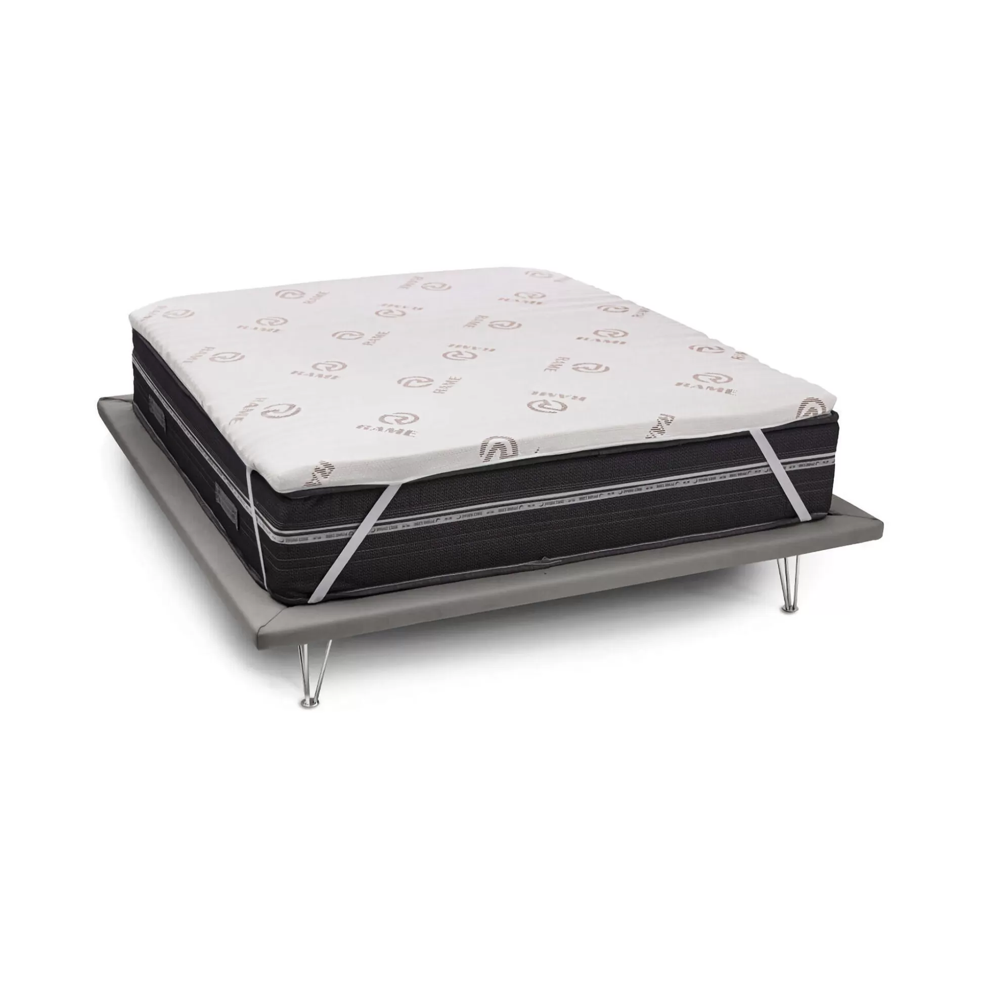 Dmora Topper Matrimoniali<Topper matrimoniale Afella, Anti acaro e Anallergico, Cm 160x190h5