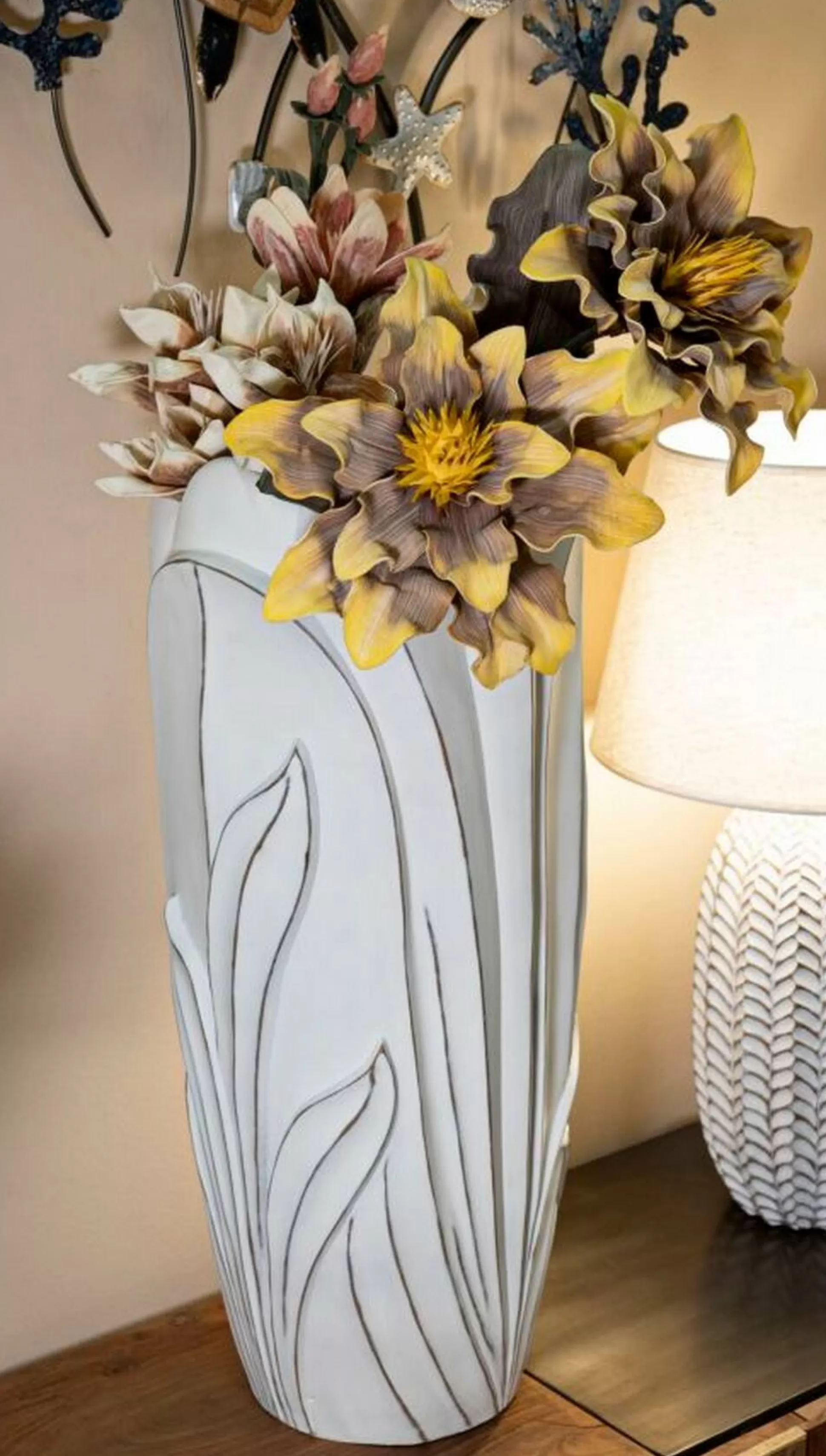 Dmora Oggettistica<Vaso Brabbia, 31x31 h69 cm,