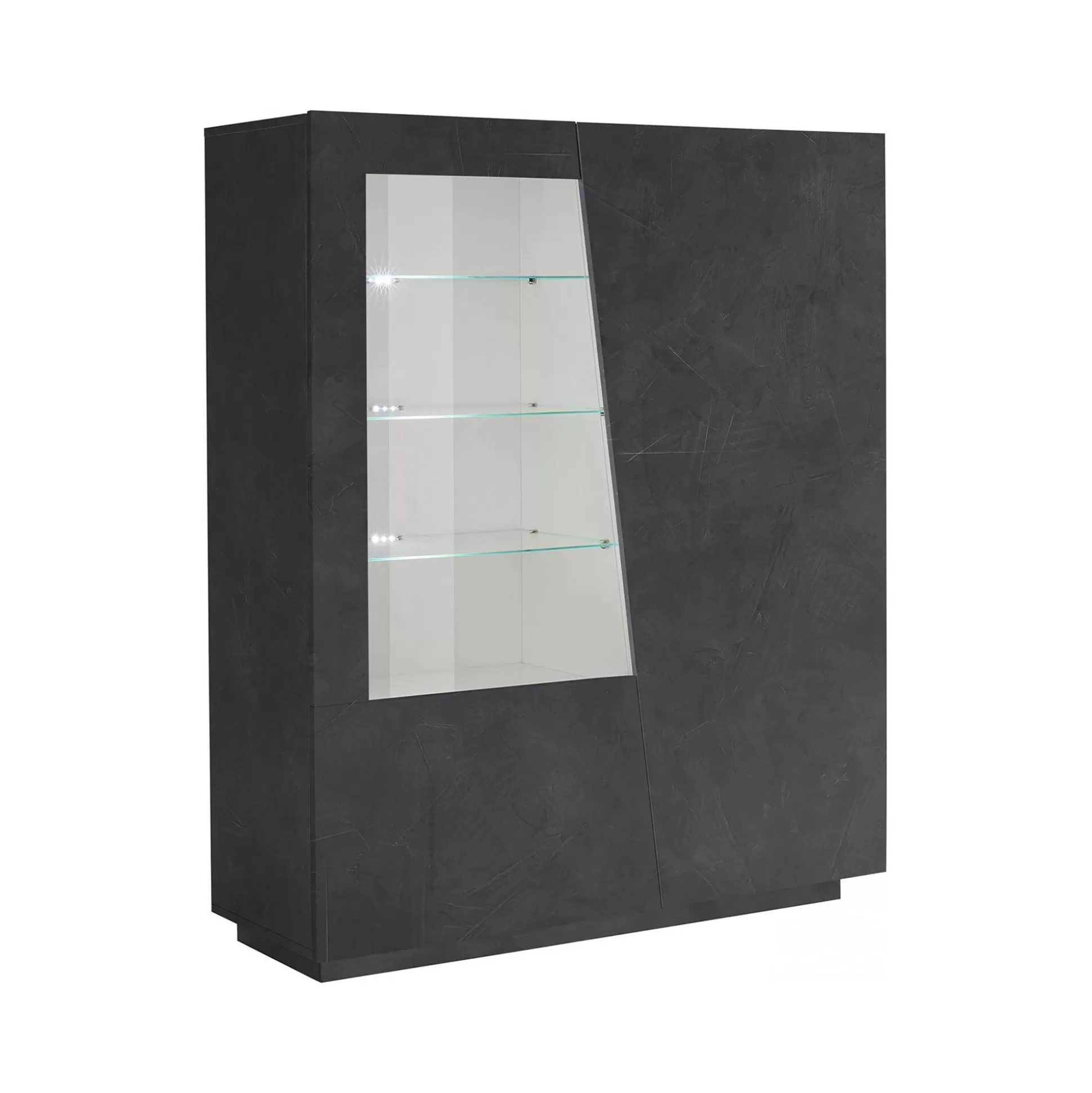 Dmora Vetrine<Vetrina Ask, cm 120x43h146,