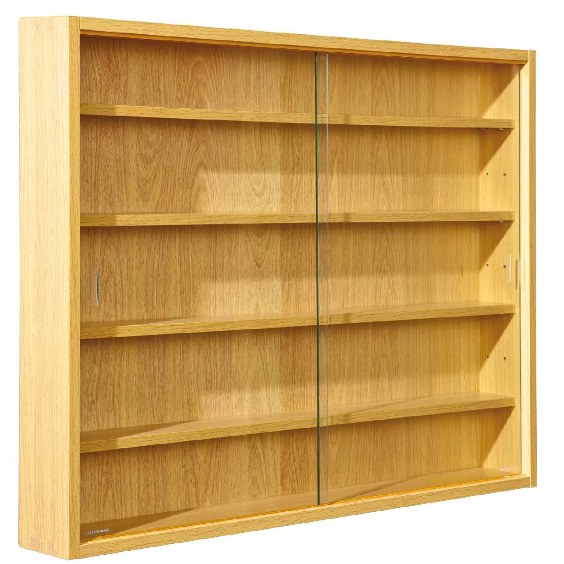 Dmora Vetrine<Vetrina Aurich, Credenza espositiva, Vetrinetta multiuso, Madia da soggiorno, 80x10 h60 cm,