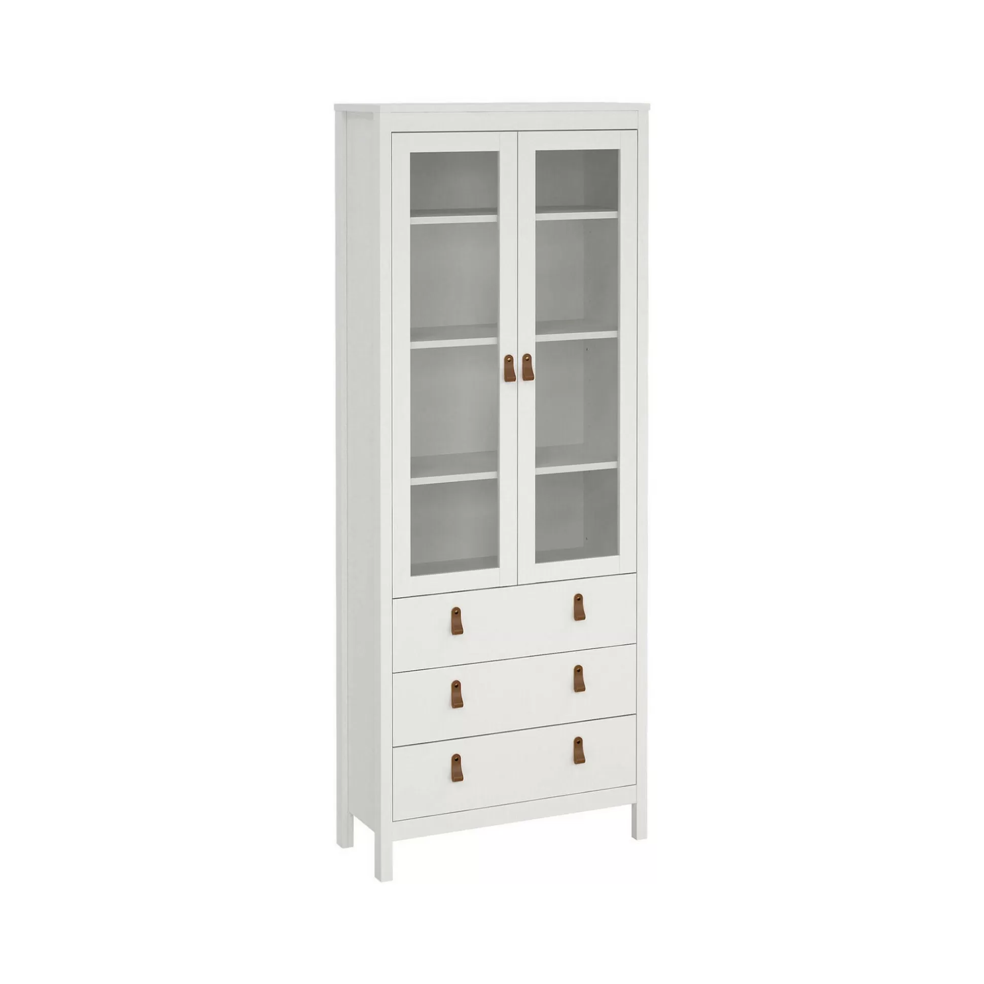 Dmora Vetrine<Vetrina Lazio, 33x78 h199 cm,