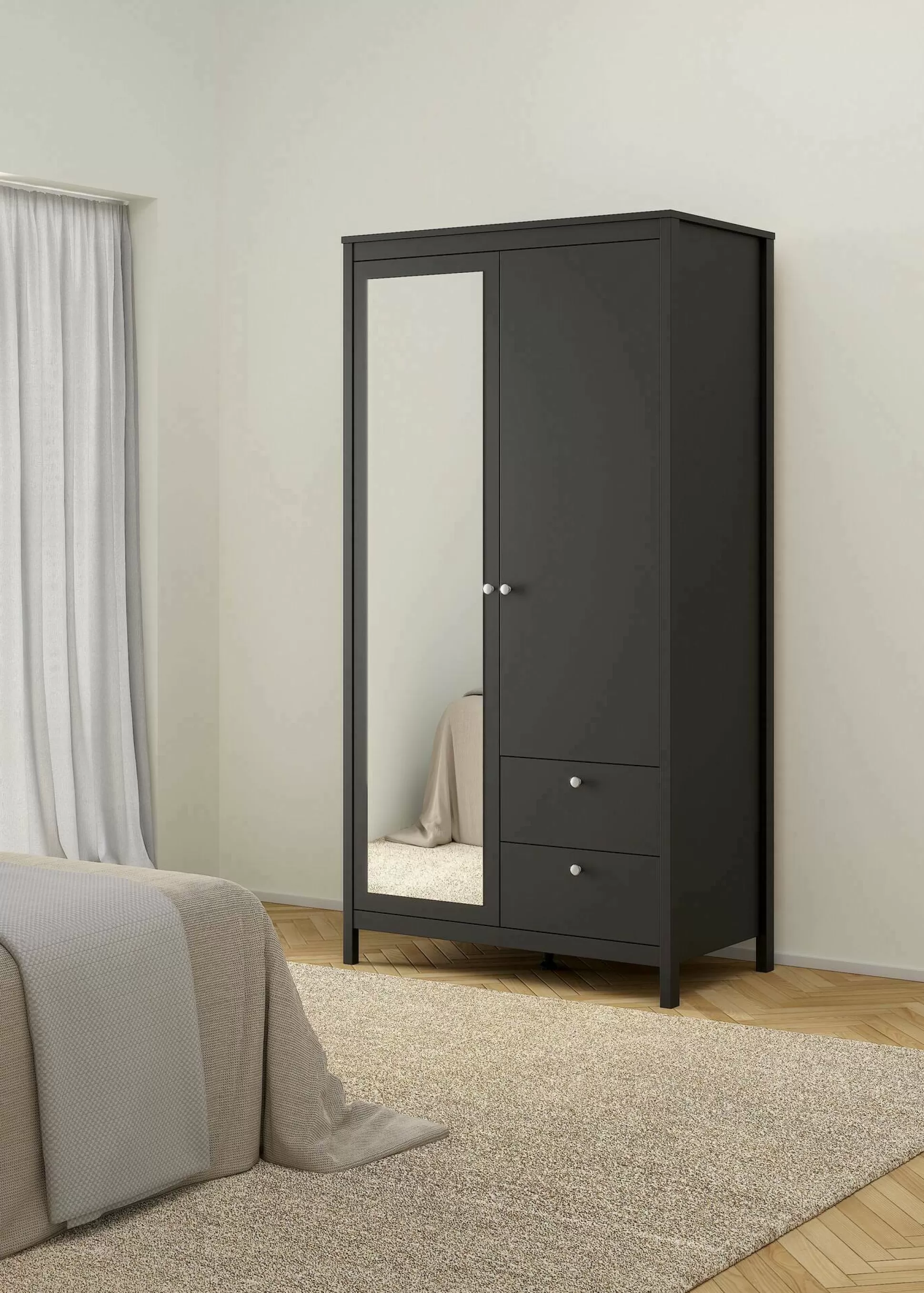Dmora Vetrine<Vetrina Lazio, 33x78 h199 cm,