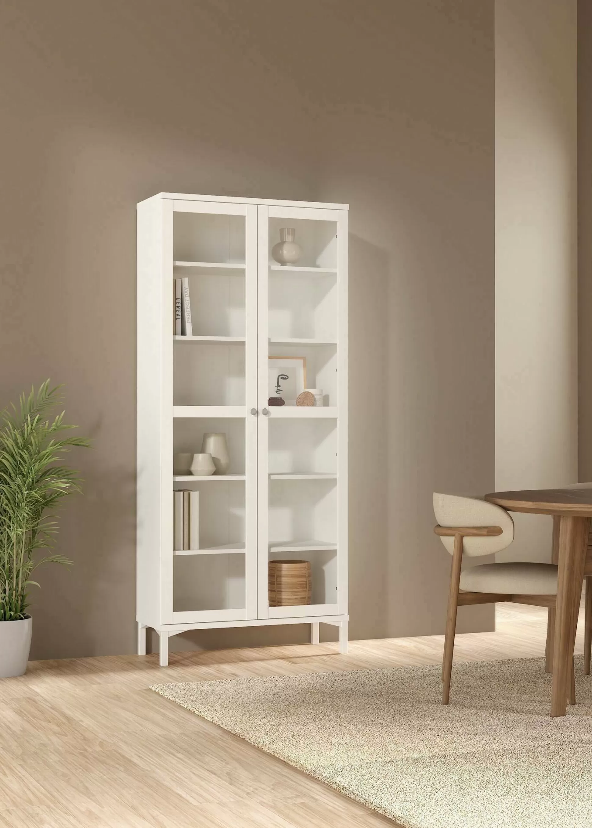 Dmora Vetrine<Vetrina Wutip, 36x89 h203 cm,